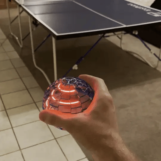 Zyple™ MagicSphere Spinner – LED Light-Up Flying Orb