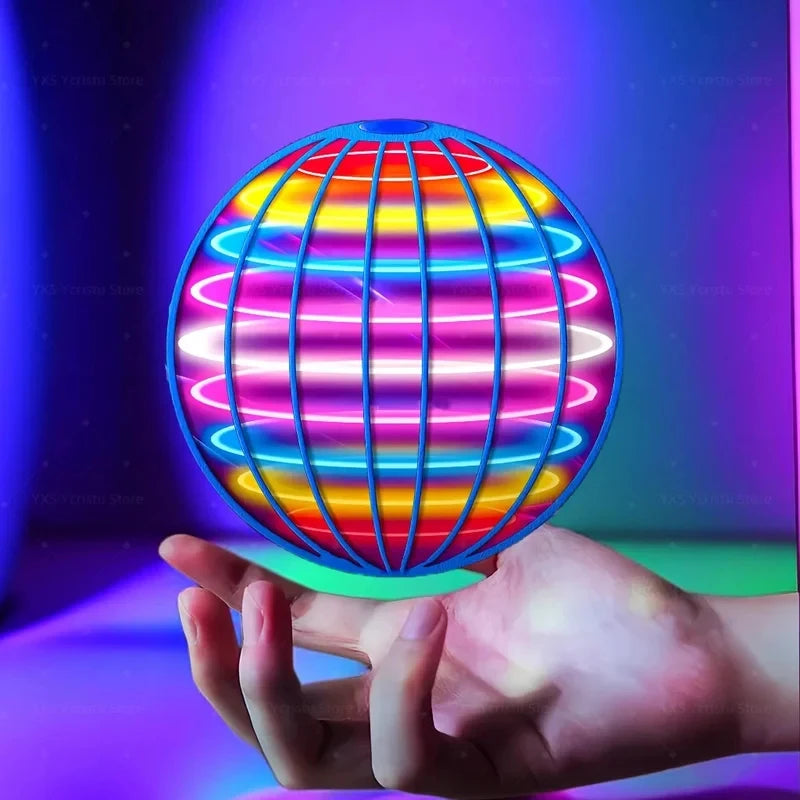 Zyple™ MagicSphere Spinner – LED Light-Up Flying Orb