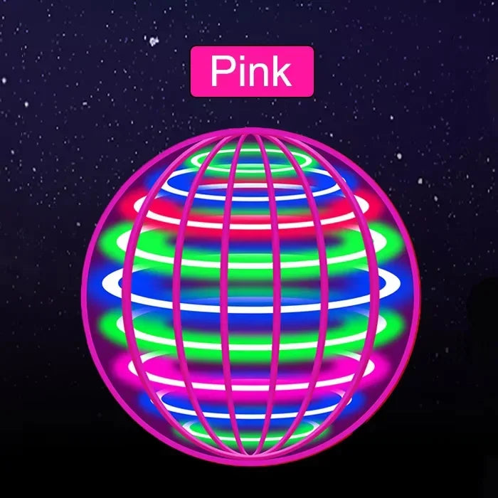 Zyple™ MagicSphere Spinner – LED Light-Up Flying Orb
