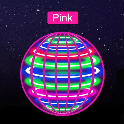 Zyple™ MagicSphere Spinner – LED Light-Up Flying Orb