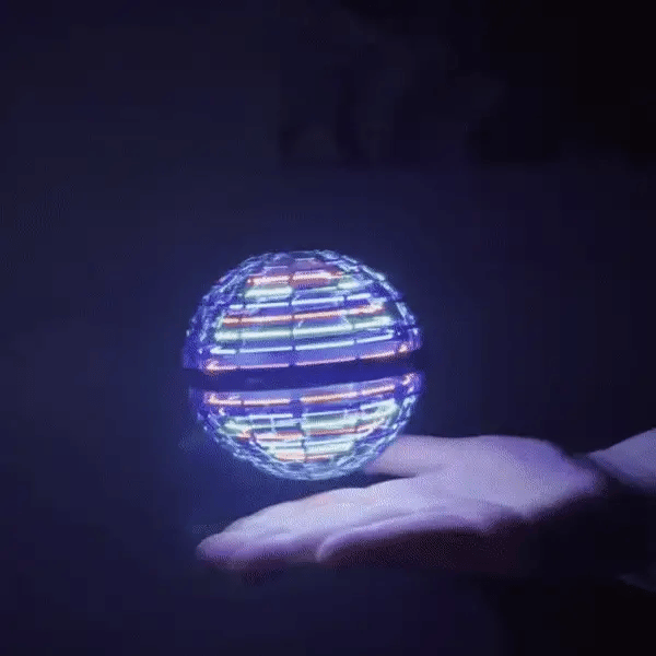 Zyple™ MagicSphere Spinner – LED Light-Up Flying Orb