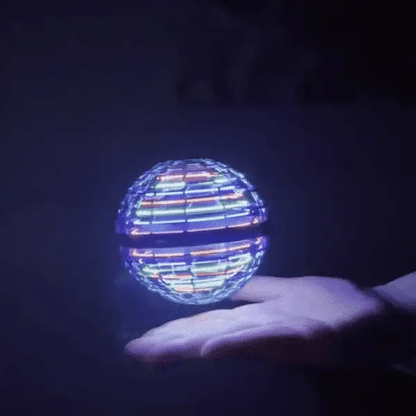 Zyple™ MagicSphere Spinner – LED Light-Up Flying Orb